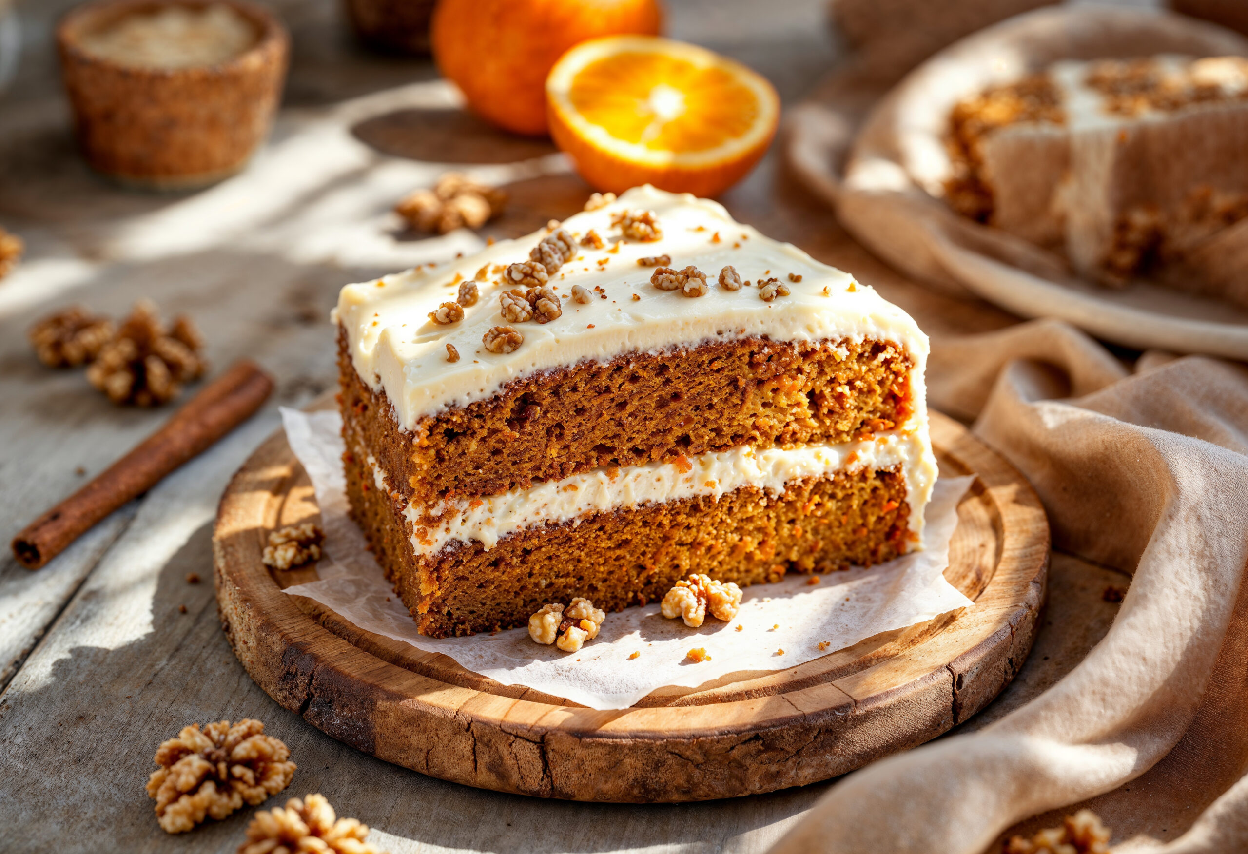 Tarta de zanahoria